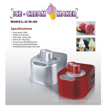 Mini fabricante de helados para el hogar